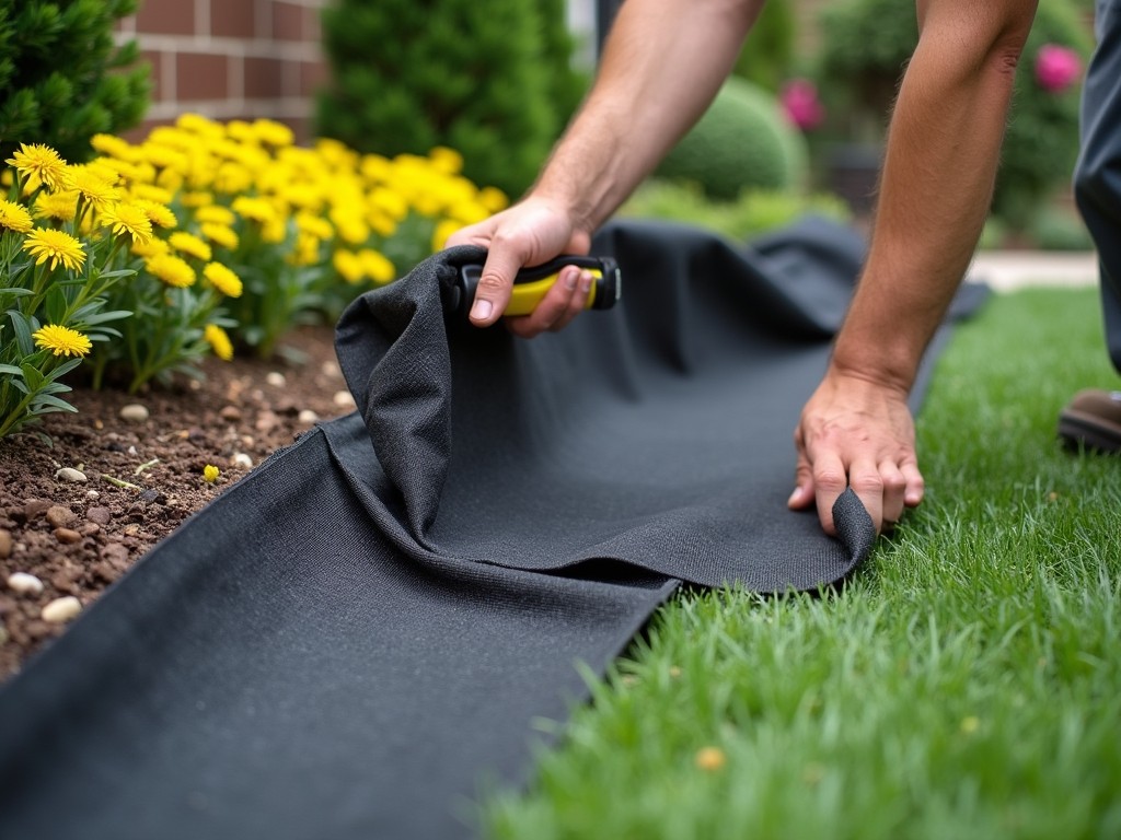 landscape fabric drainage
